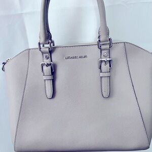 Michael Kors purse, grey, large tote